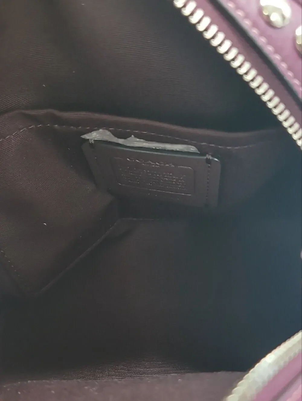 COACH  Sydney Satchel With Rivets